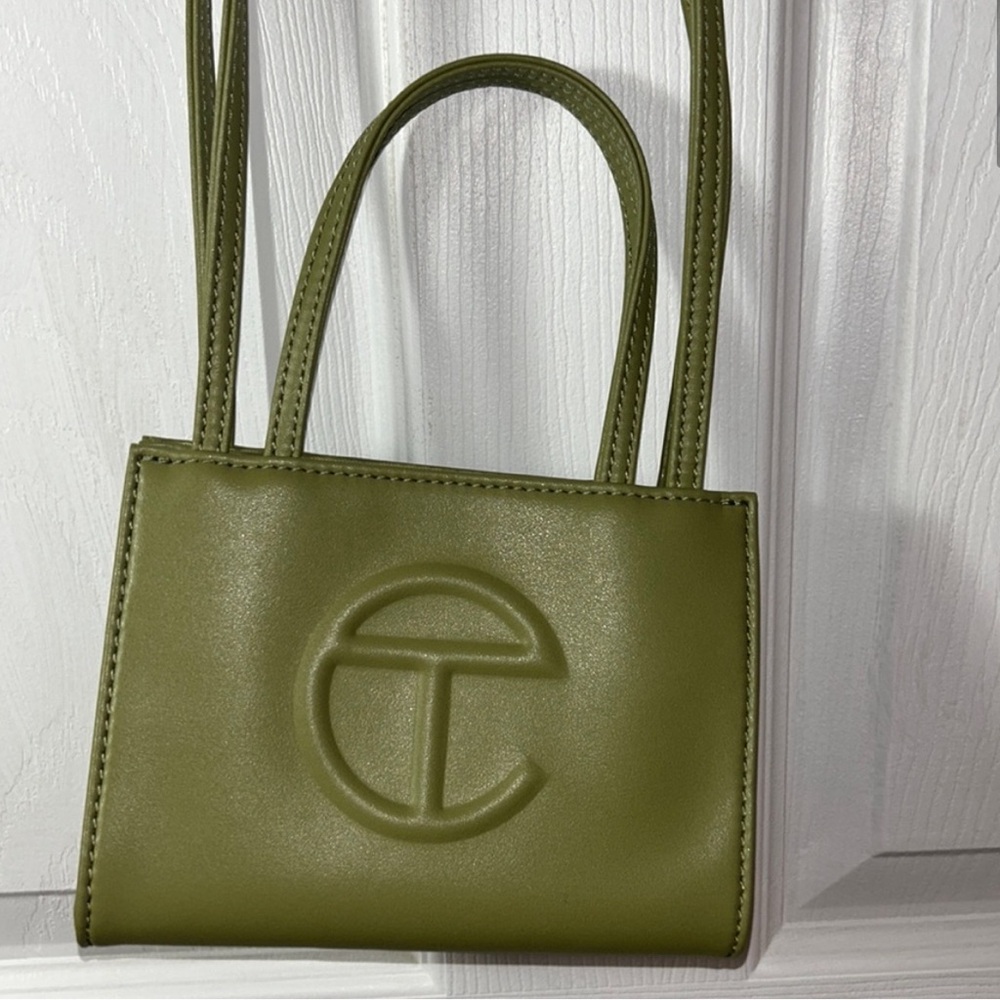 Green Drab Telfar Bag Small